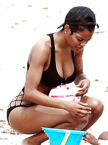 Teyana Taylor In Hot Swimsuit