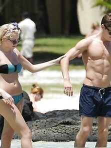 Gallery Of Pixie Lott Bikini Candids In Mauritius